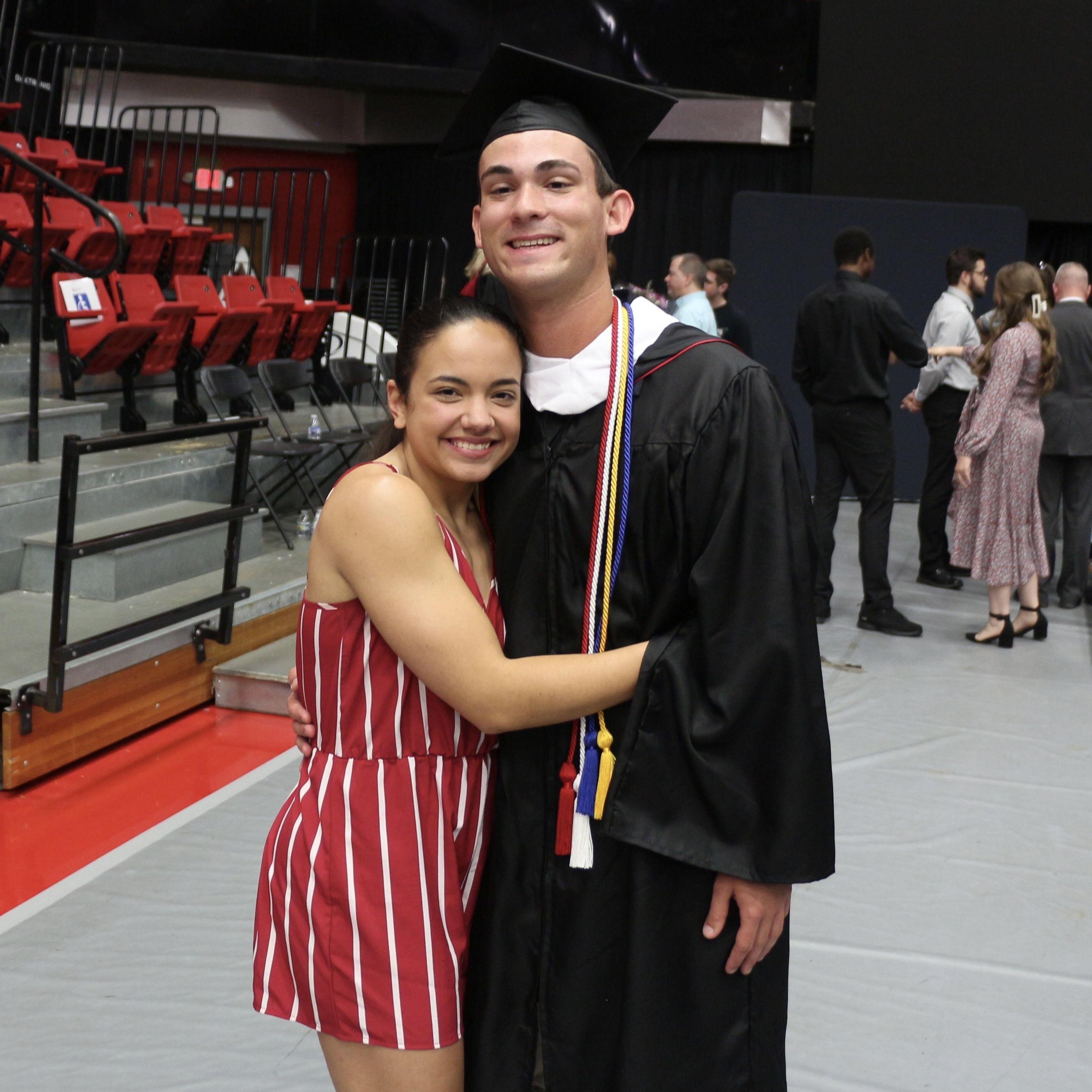 Robert graduated college!! What a special moment.
