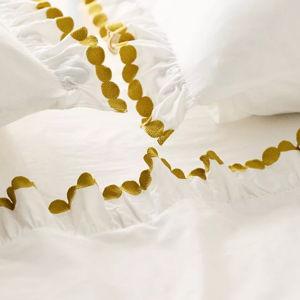 Maeve Liet Cotton Sateen Embroidered Sheet Set