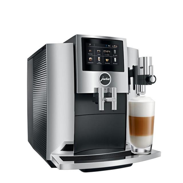 Jura S8 Fully Automatic Espresso & Coffee Machine, Chrome