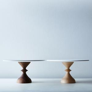 Food52 Walnut Cake Stand, by AHeirloom