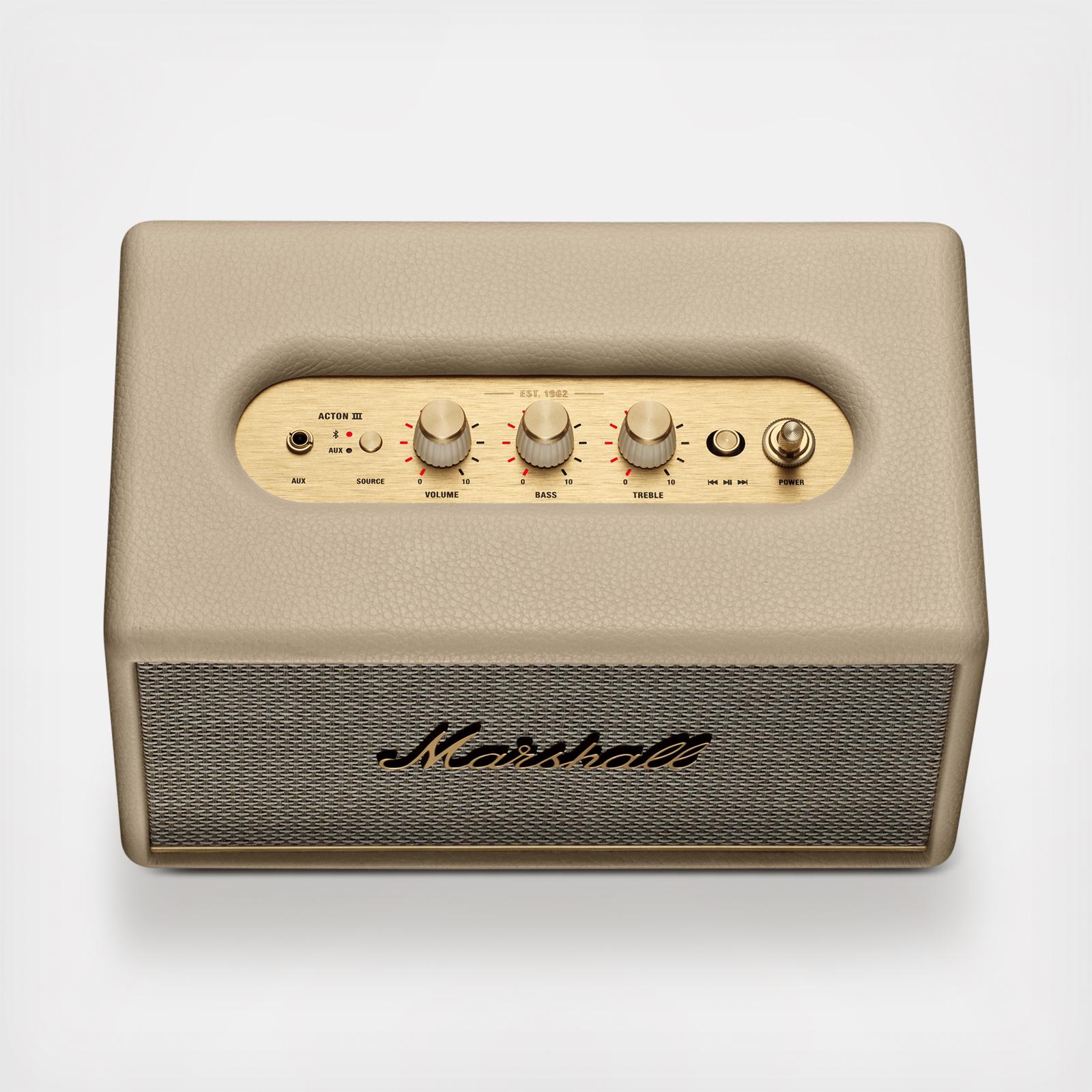 Marshall, Acton III Bluetooth Speaker | Zola