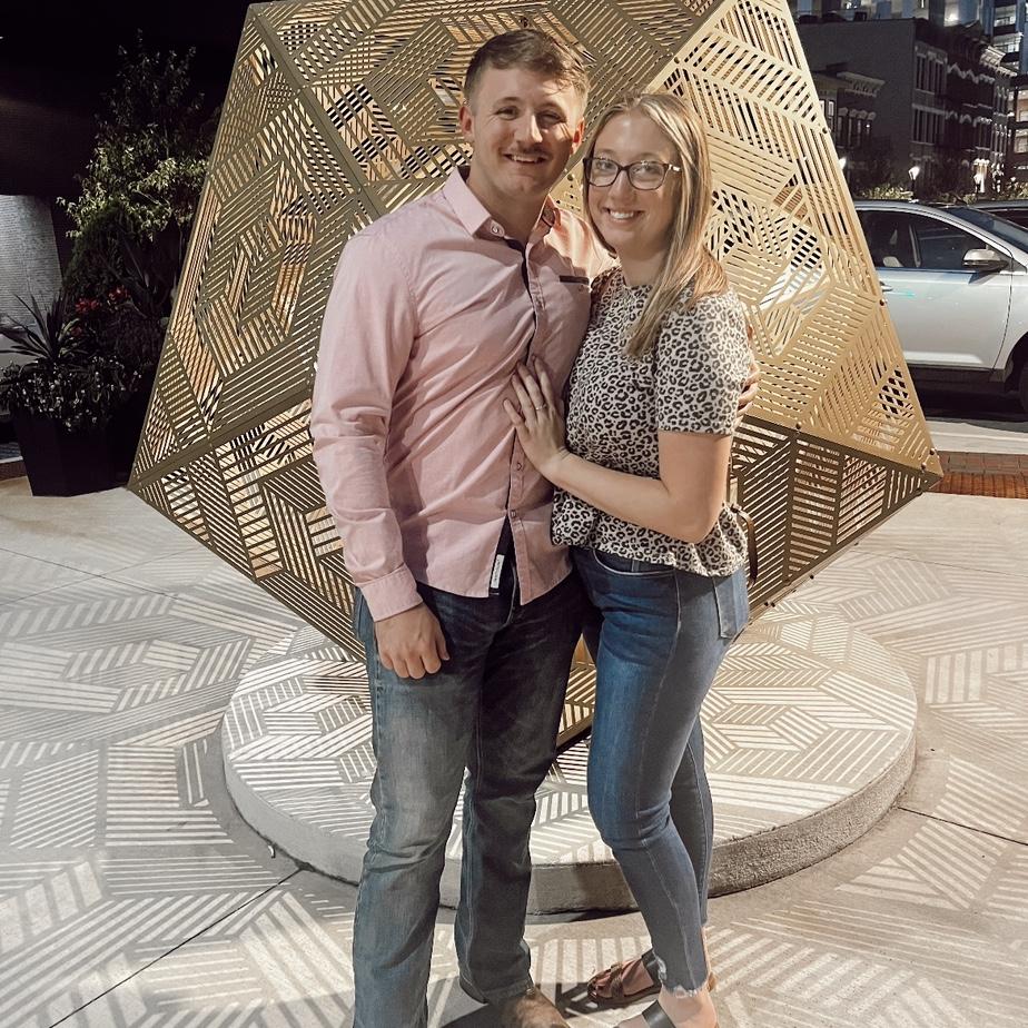 Our first good picture together lol