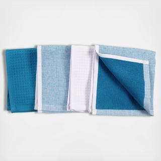 Linden Reversible Terry Dish cloth, Set of 4