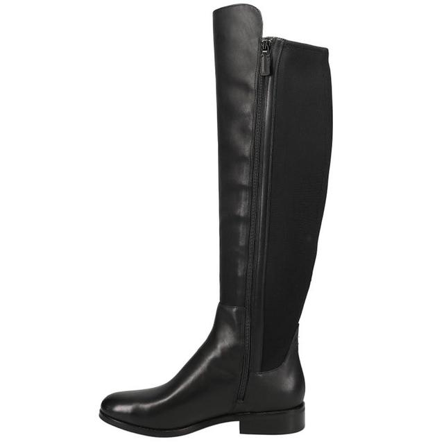 Cole Haan Womens Isabelle Over The Knee Casual Boots Over the Knee Low Heel 1-2" - Black