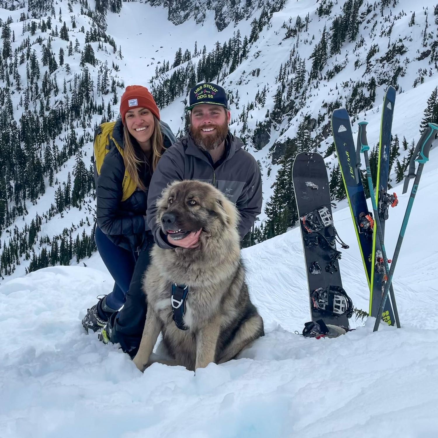 Our favorite way to spend any day - in the mountains with our Medo boy