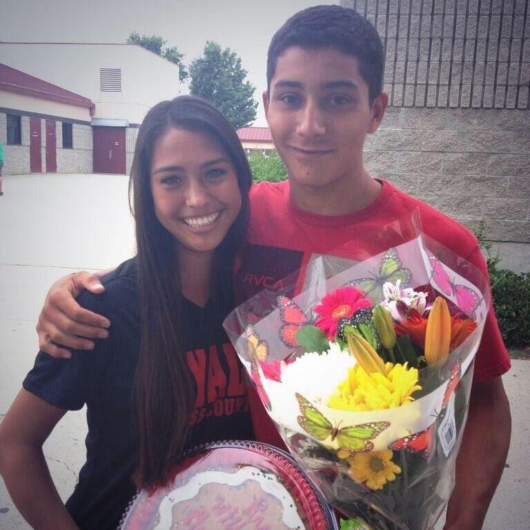 Sophomore year Homecoming proposal