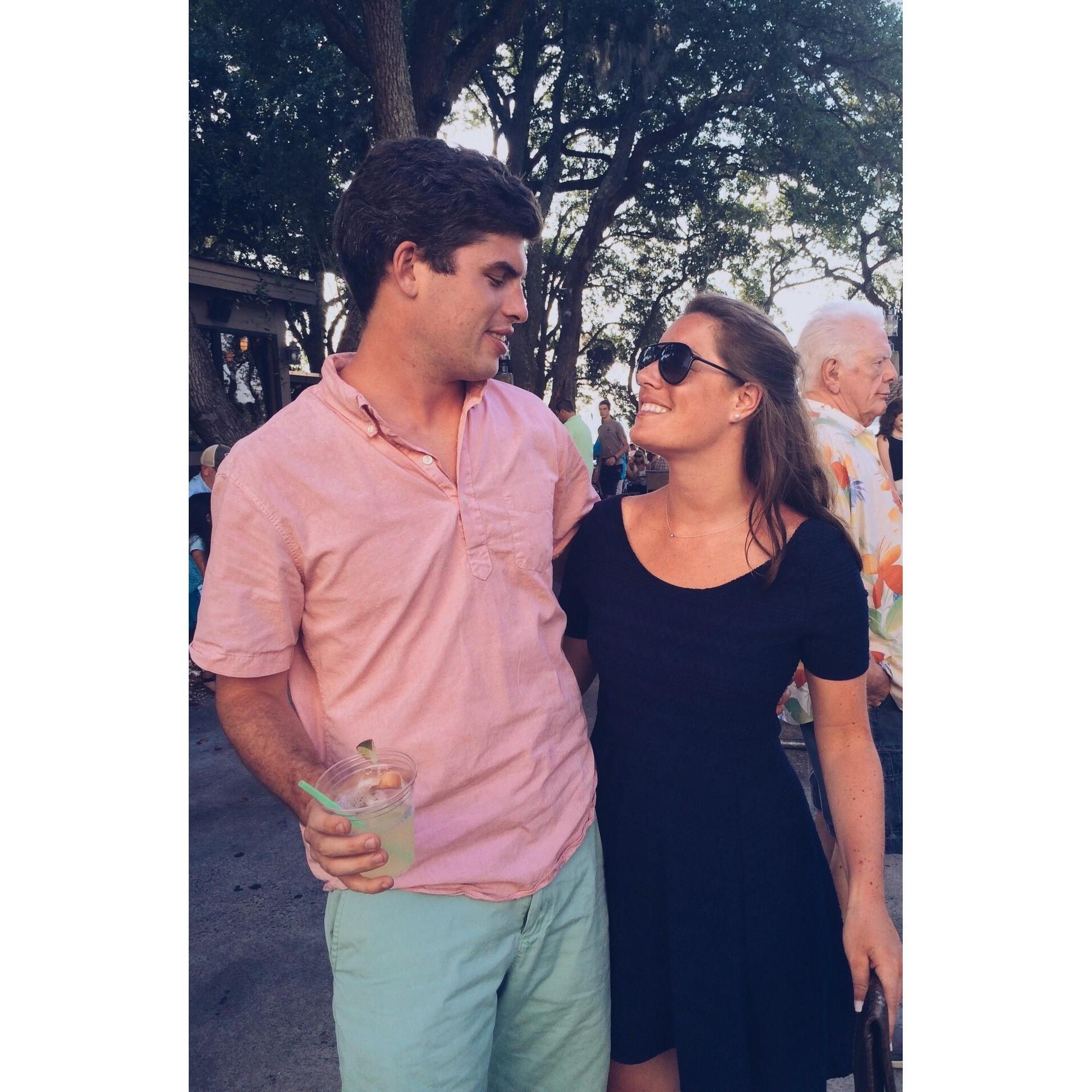 Bridget's first trip to Hilton Head with the Spragg fam