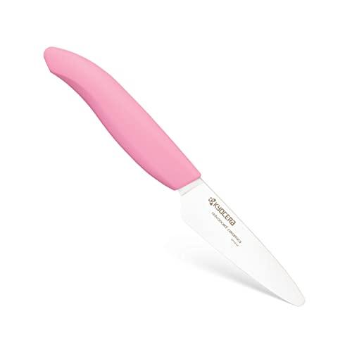 Kyocera Revolution ceramic paring knife, 3-inch, Pink