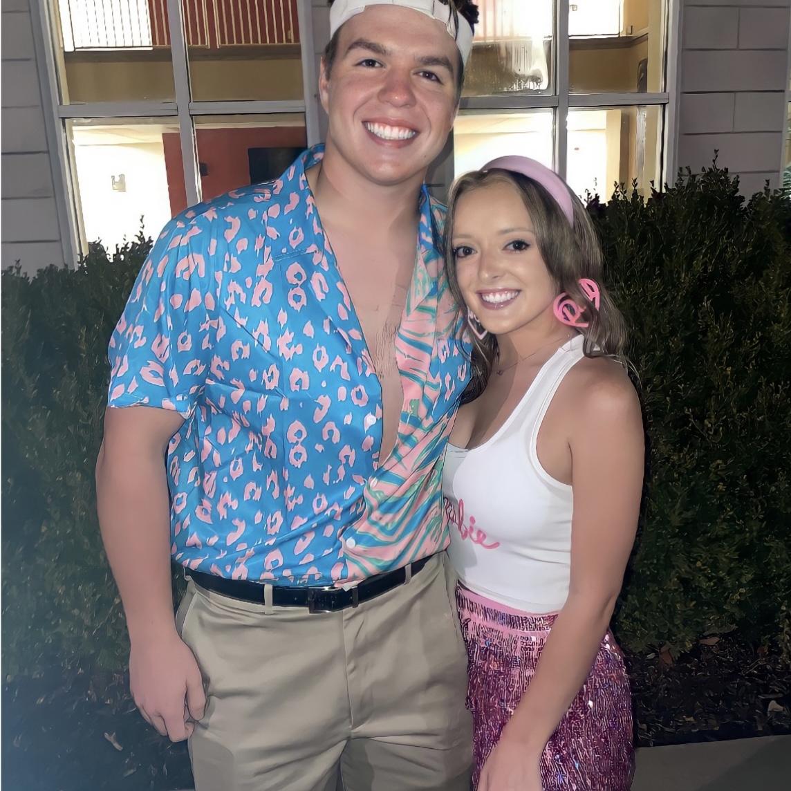 When Lily found out that Jackson would say yes to anything she asks… even being Barbie and Ken for Halloween!