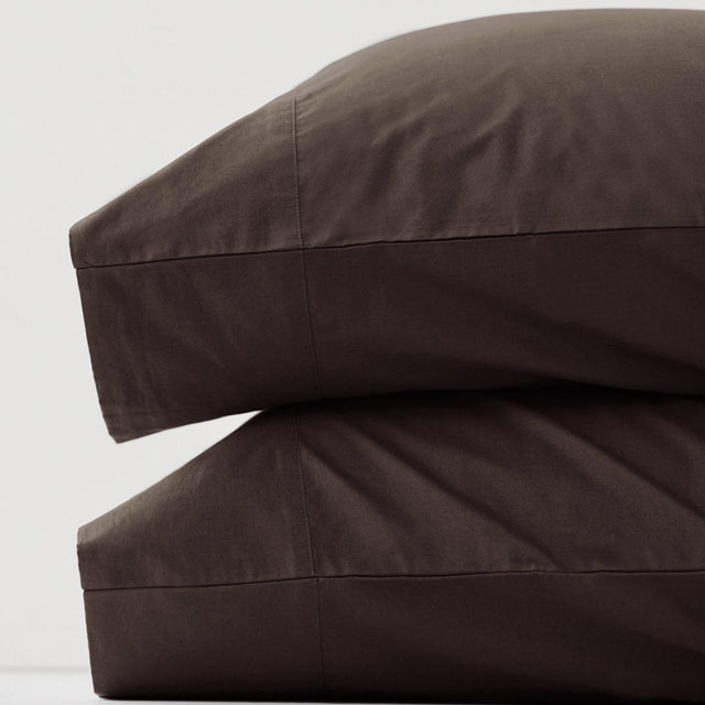 PACT Home Desert Sand Organic Cool-Air Percale Pillowcase 2-Pack ST