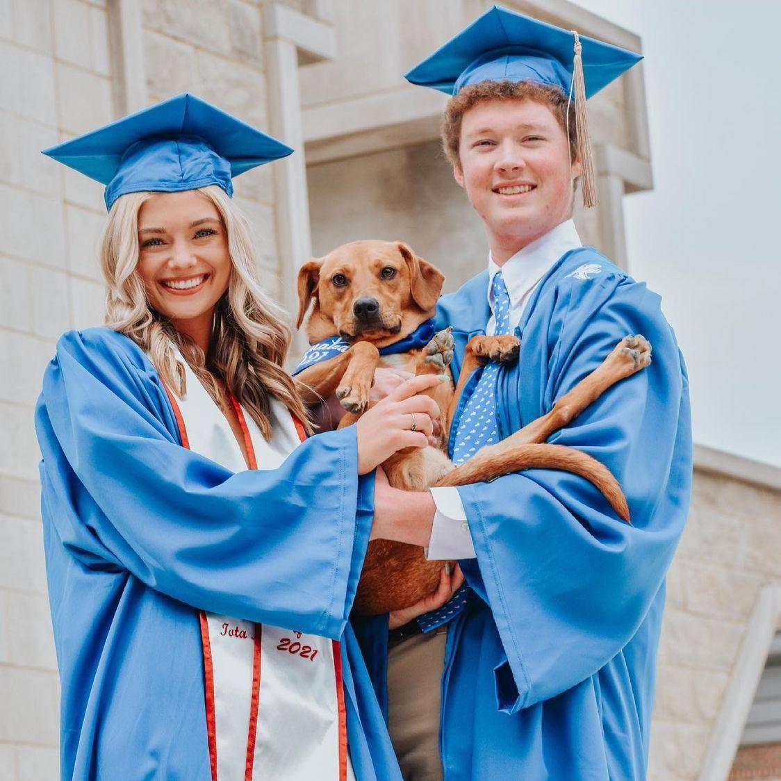 Our college graduation, May 2021