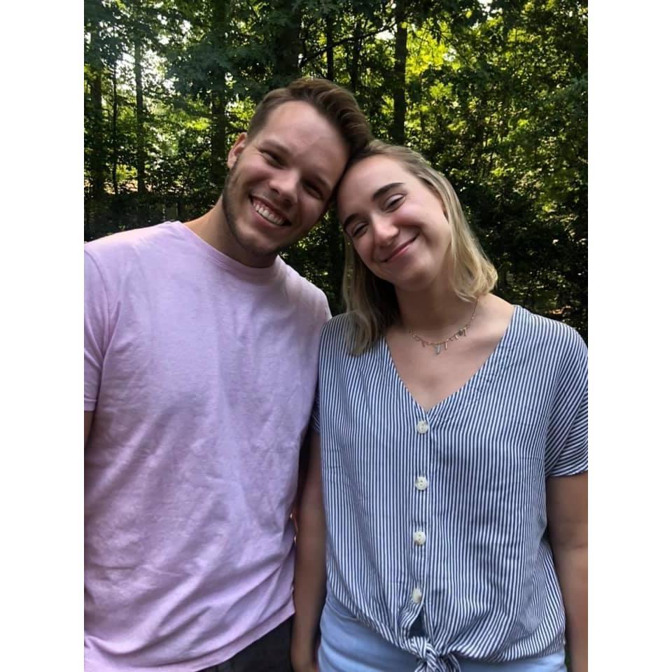 One day engaged and blissfully happy