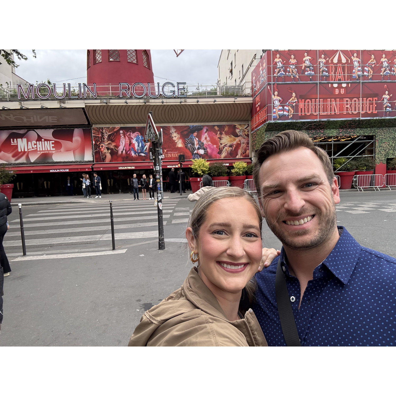 Paris, at the Moulin Rouge