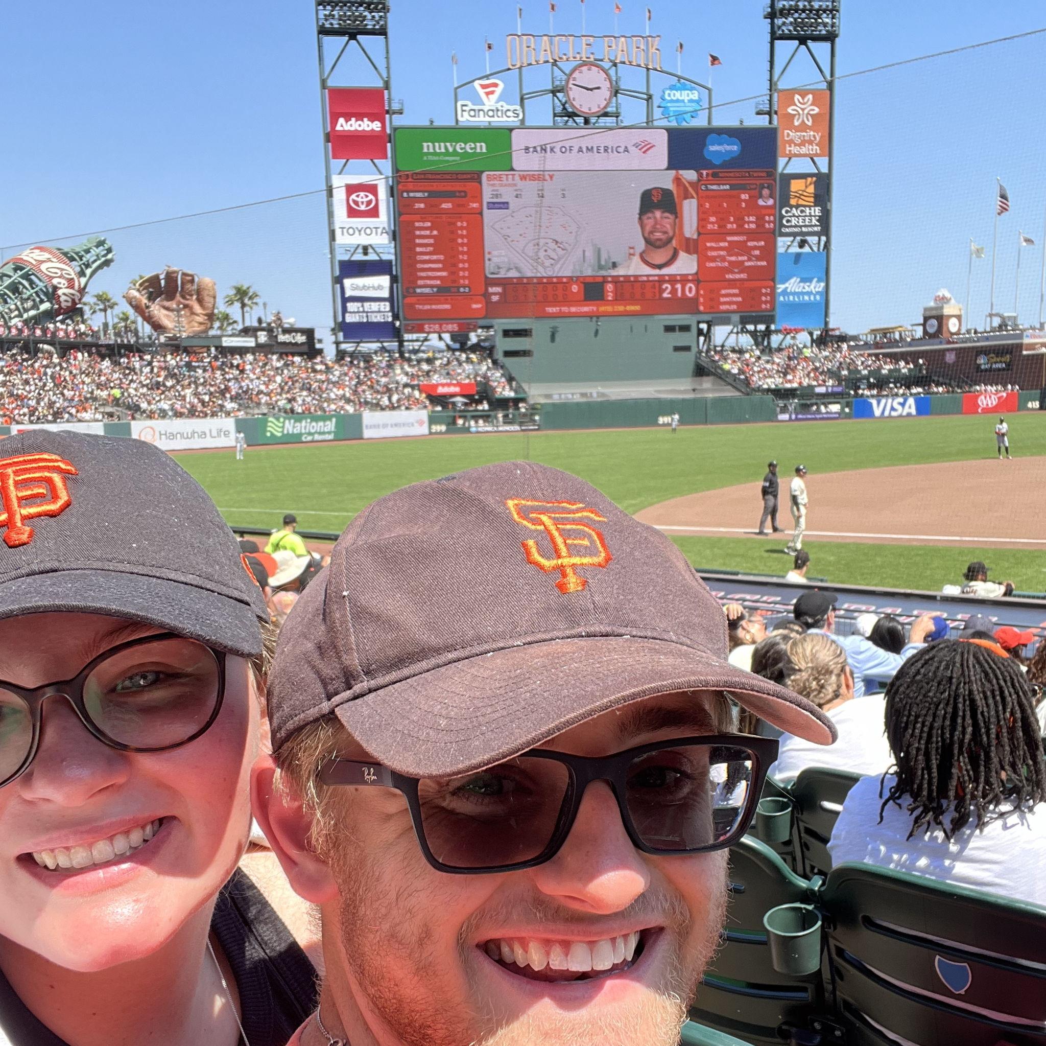 Time well spent converting Jackson to a Giants fan.