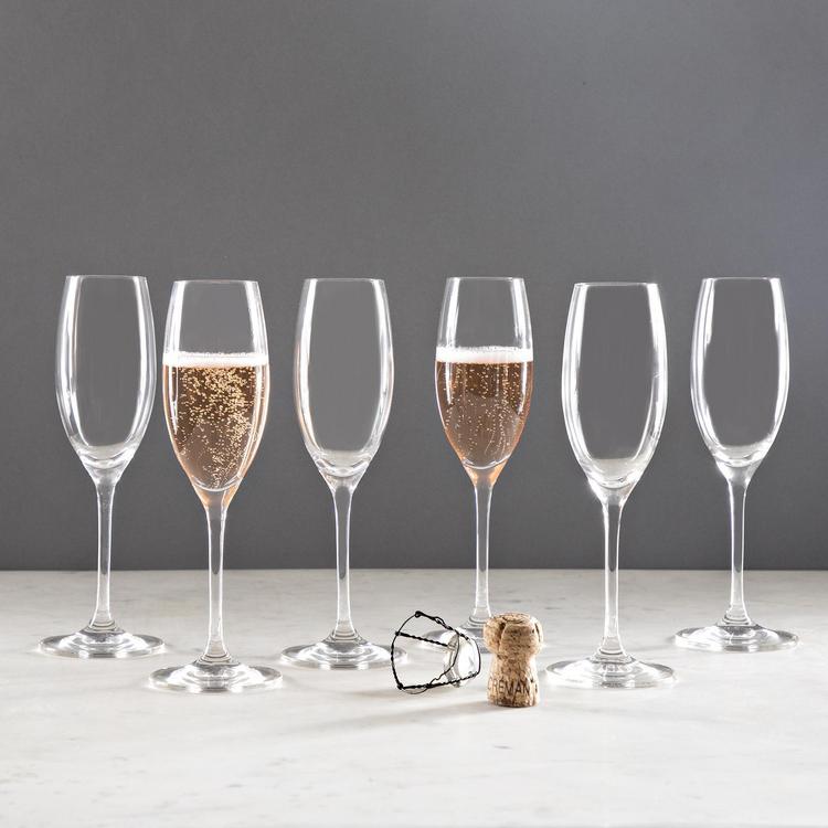 Divino Burgundy Red Wine Glasses, Set of 6 by Rosenthal