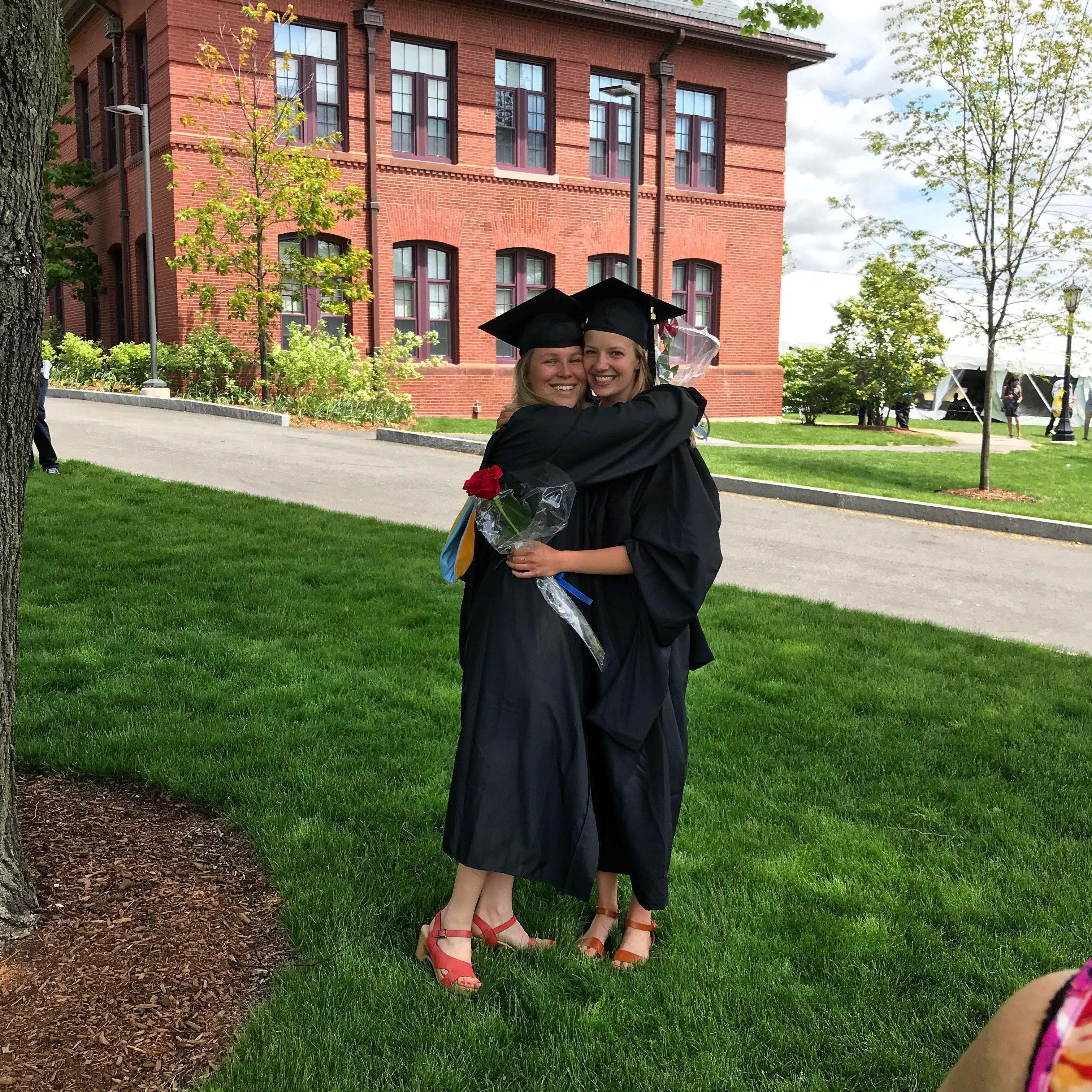 Graduation from OT school at Tufts