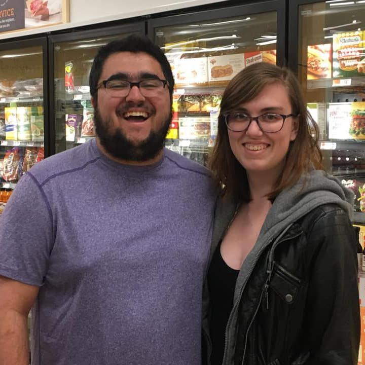 Caught at Hannaford by an old friend! (2019)