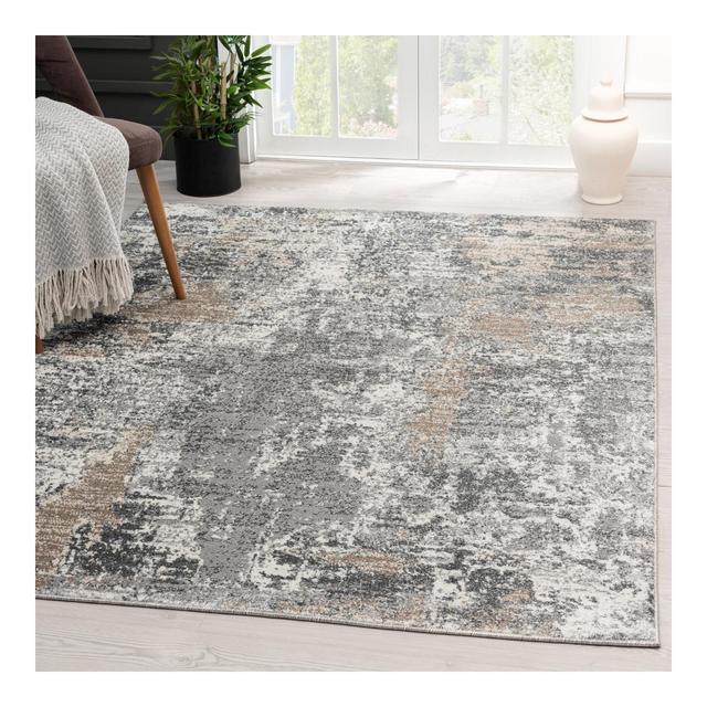 Luxe Weavers Modern Abstract Area Rug, Gray 8x10