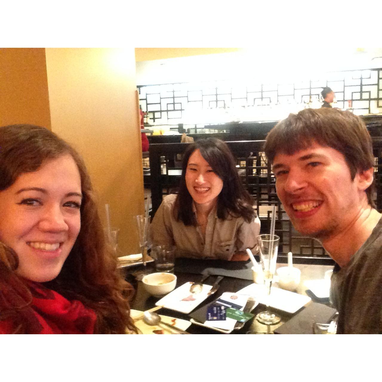 Meeting up with Tae-Yeoun Keum in Adams Morgan!