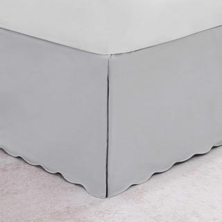 Solid Cotton T210 Tailored Bedskirt