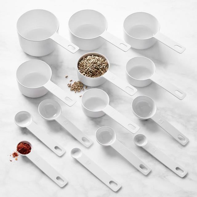 Williams Sonoma Round Melamine Measuring Cups, Set of 14