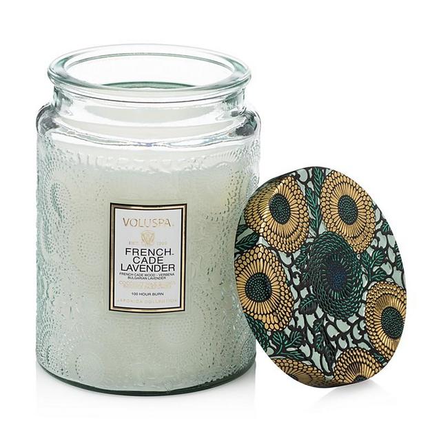 Voluspa - Japonica French Cade & Lavender Large Glass Candle