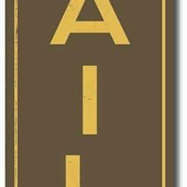 ZMKDLL Hiking Trails Vertical Sign Metal Sign Wall Decor for Home, Bar, Diner, Pub,Kitchen
