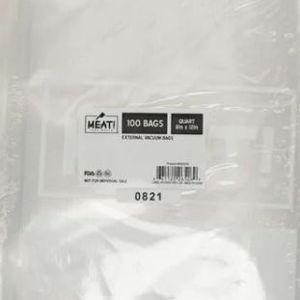 MEAT! - 100ct Quart vacuum seal bags