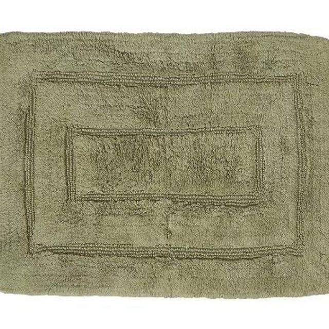 Kassatex Kassa Design Bath Rug, 20 by 32-Inch, Moss