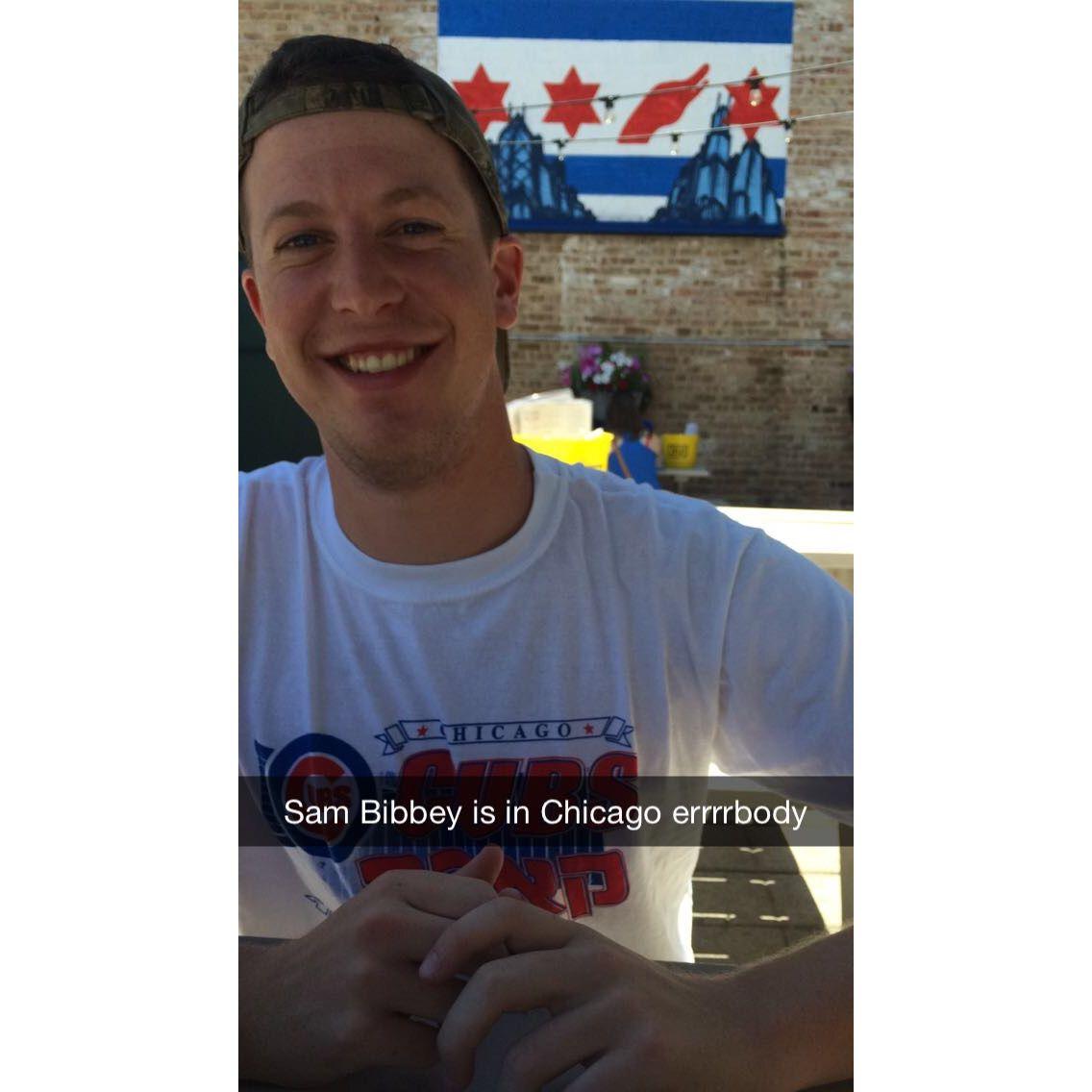 Before Sam moved to Chicago, he was living in Austin and we were dating long distance