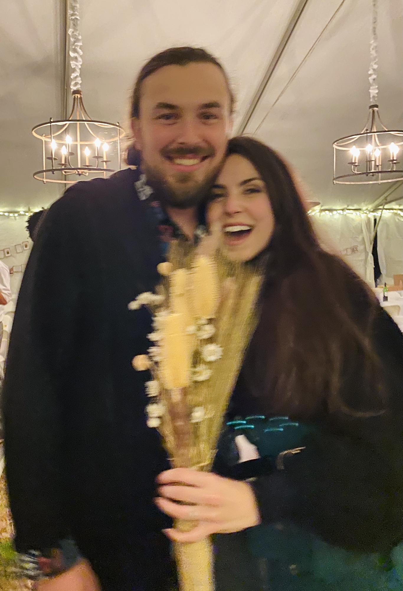 I caught the bouquet!!!