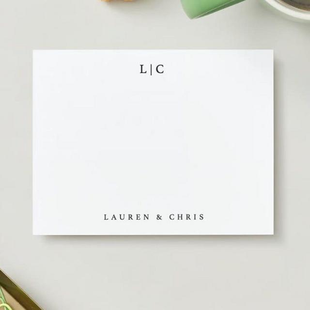 Couples Stationery | Personalized Stationery | Stationery Set | Personalized Stationary Set