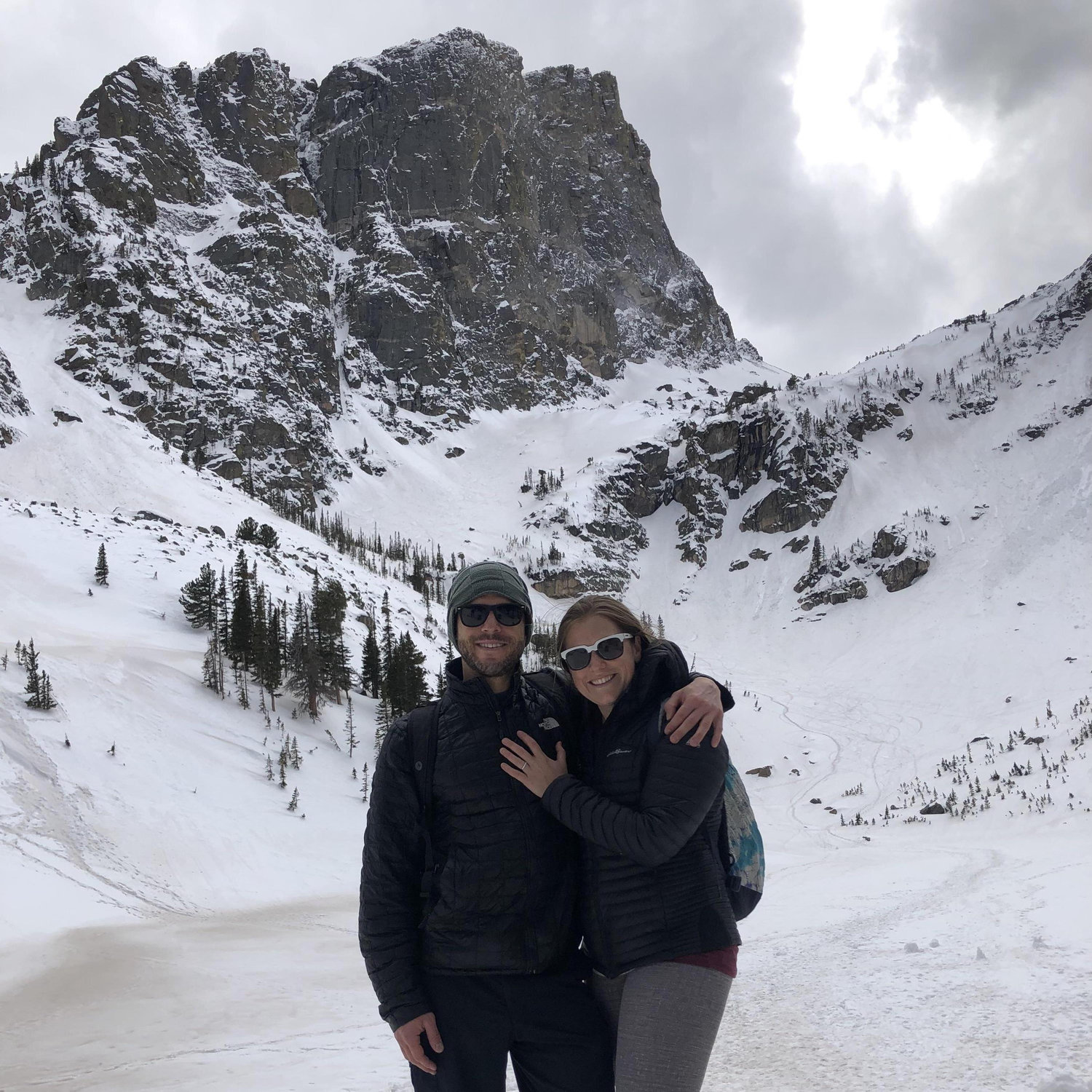 We spent the weekend after our engagement in Estes Park with dear friends Amber and Sean and went out for a little hike in RMNP before heading back to Denver. - April 2021