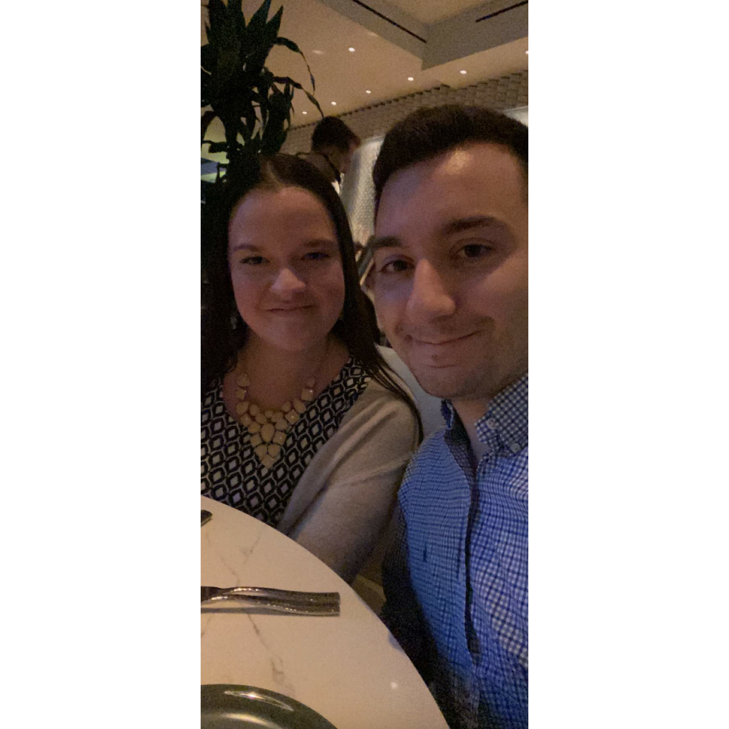 Celebrating our 4 year anniversary at Ramsey's Kitchen