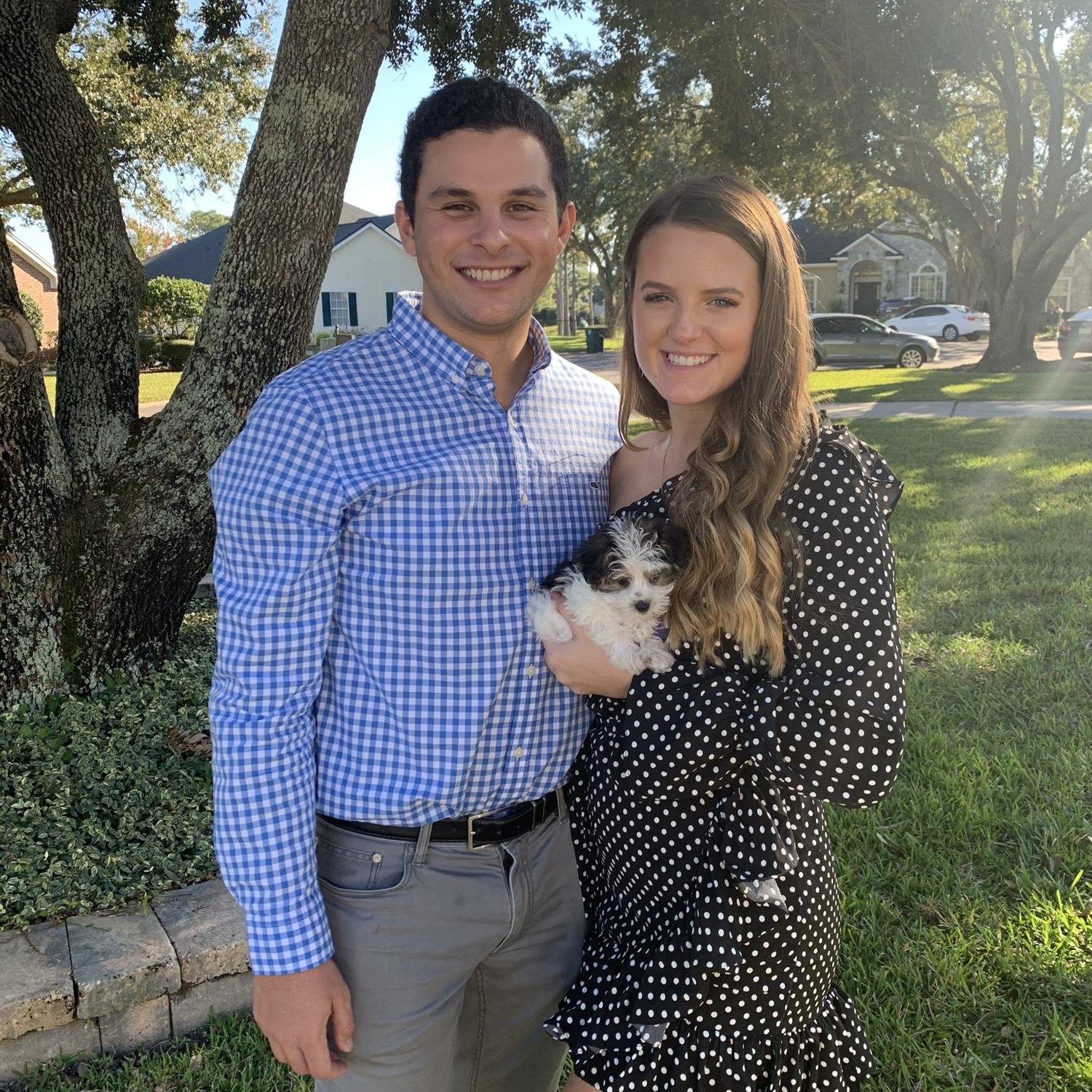 First thanksgiving together in 2020 with baby penny!
