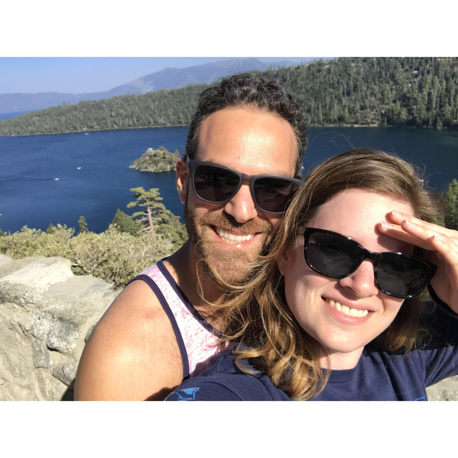 Amanda’s first time at Emerald Bay, Lake Tahoe.
August 2018