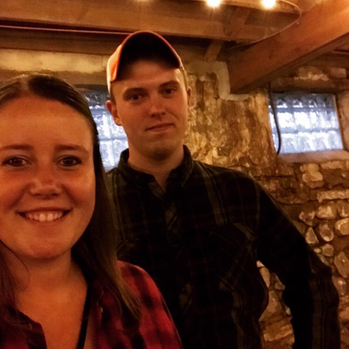Our first picture together!! ❤️