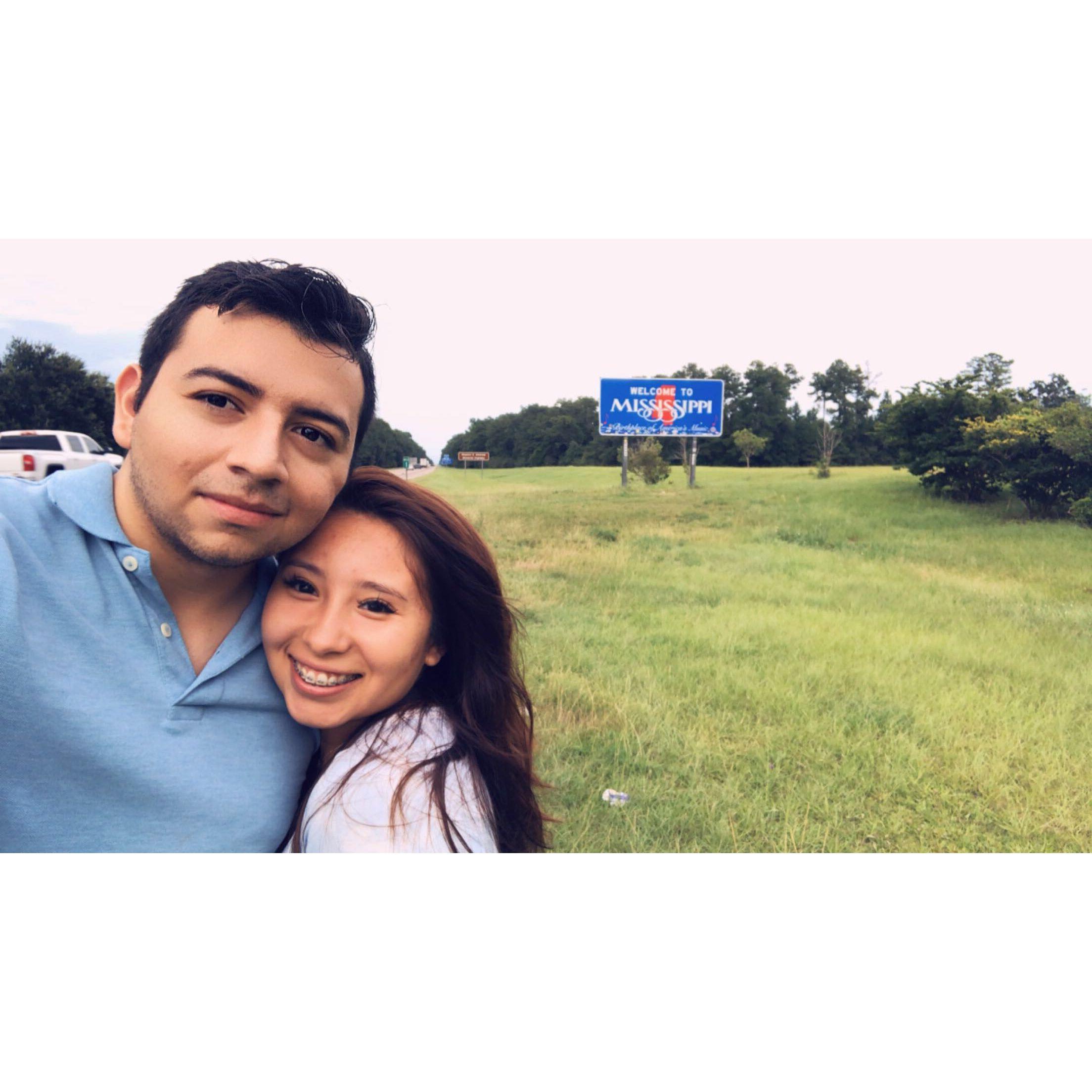 Traveled across 5 states