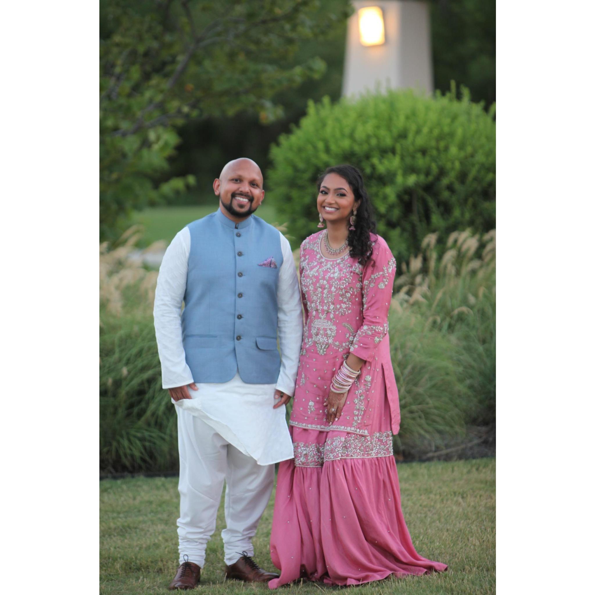 Celebrating our engagement with family
