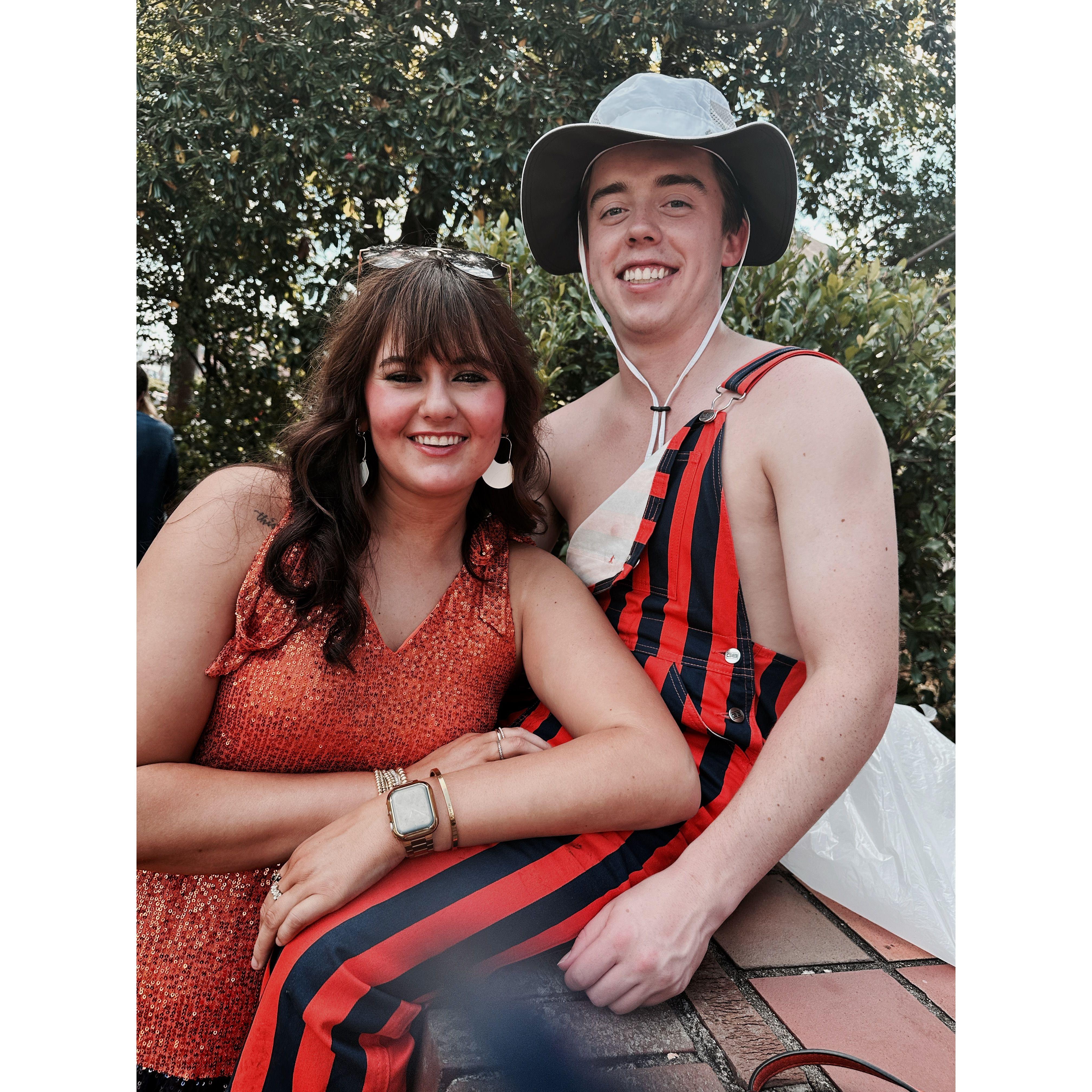 When we first started dating!