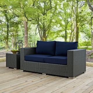 Sojourn Outdoor Patio Sunbrella Loveseat