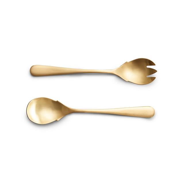 Year & Day 2-Pc Serving Fork and Spoon Set