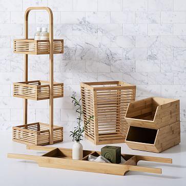 Brockton Bamboo Shower Stand