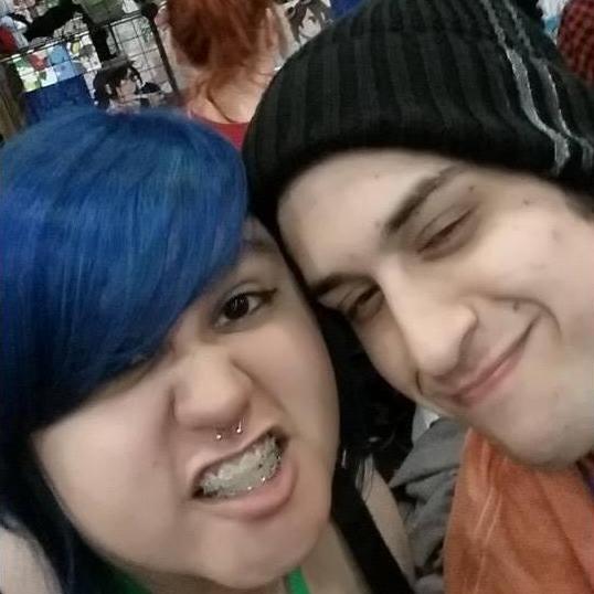 When we had a table at Kentokyocon and cosplayed as Edd and Marie~