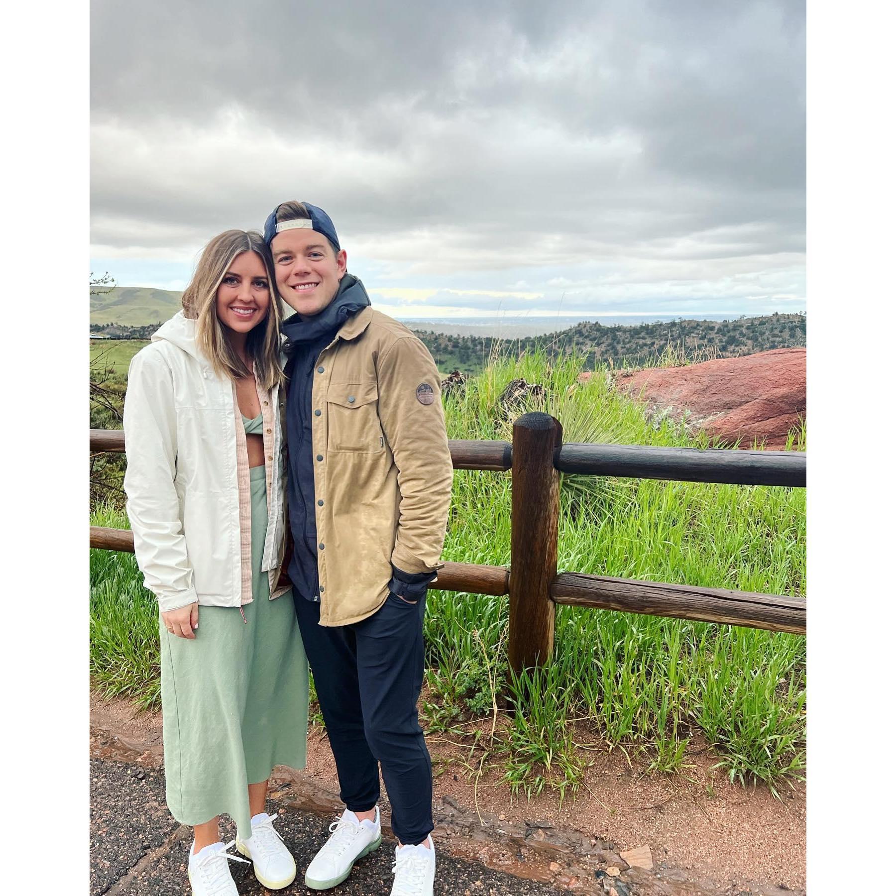 Our first Red Rocks concert!