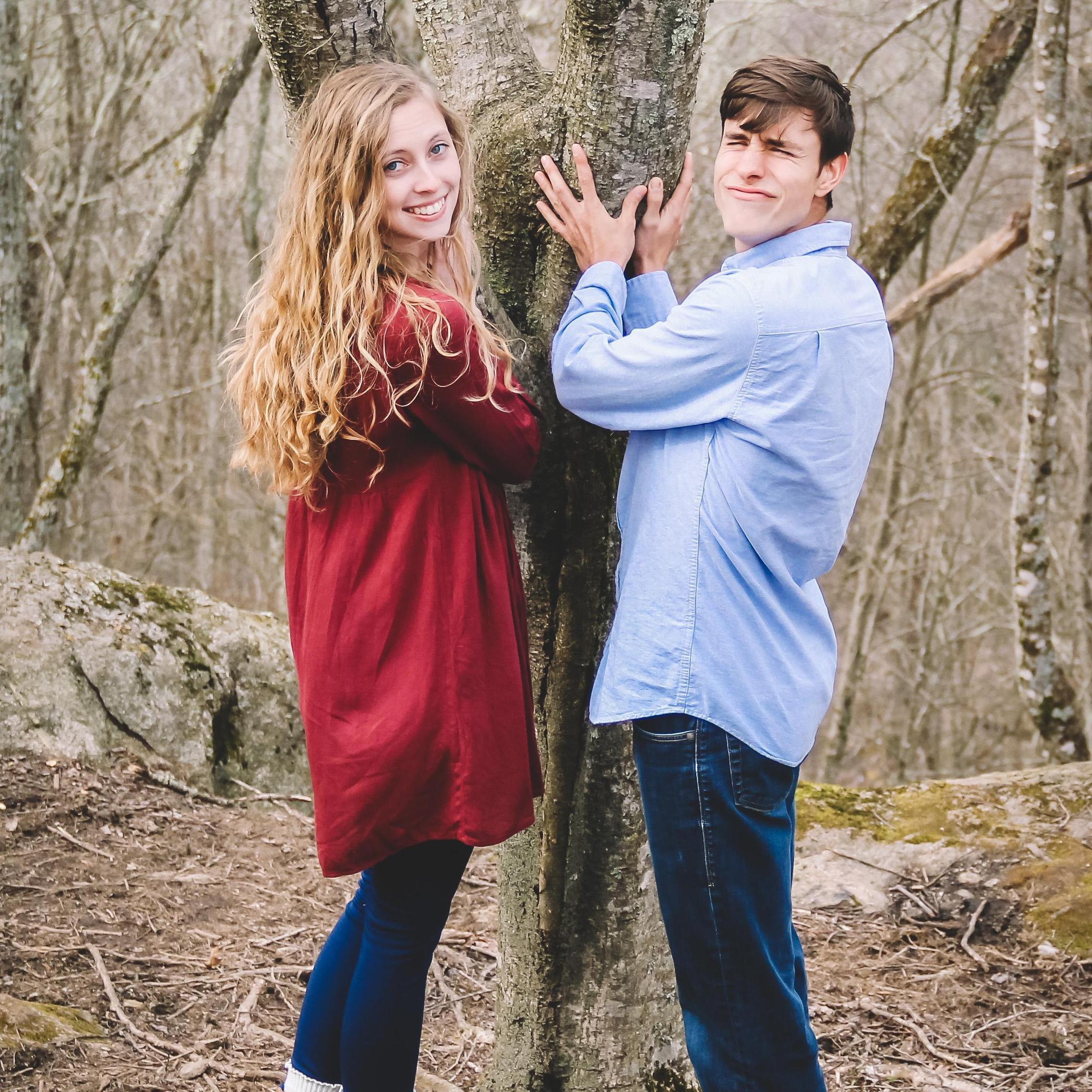Brendan was clearly not a fan of this pose!