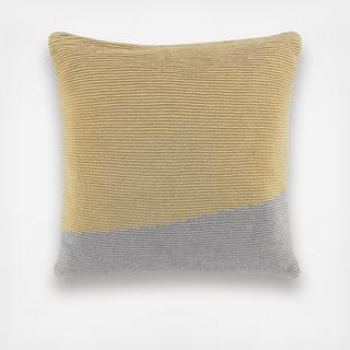 Terrain Stripe Diagonal Square Pillow