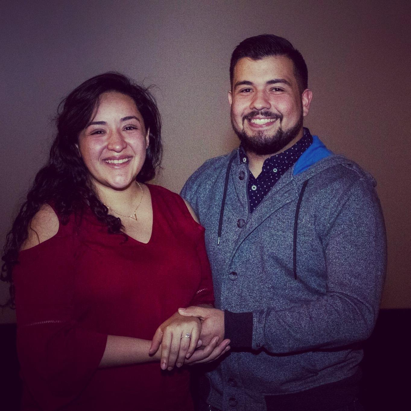 2017- ENGAGED on our 8 year anniversary!