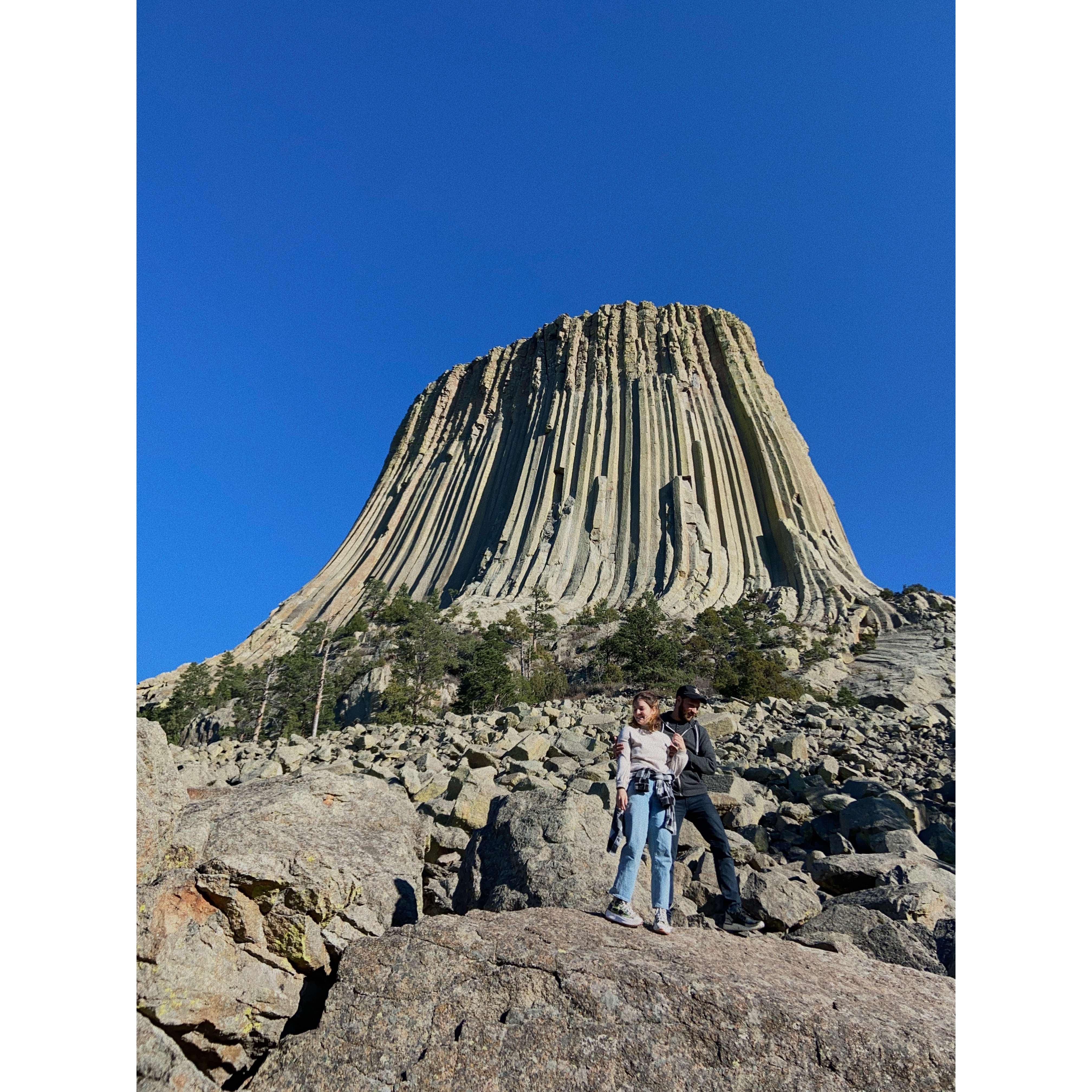 Devils Tower, WY.