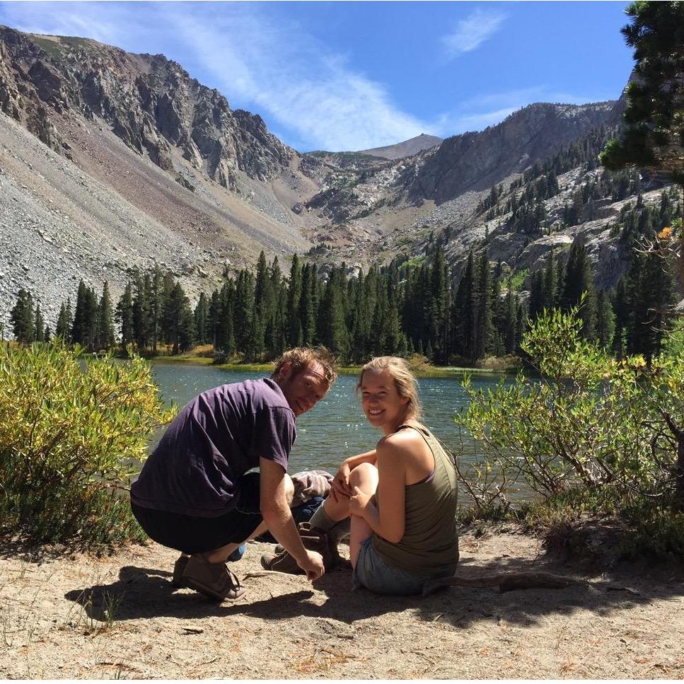 hiking near June Lake, California